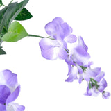 Vidaxl Plant Artificial Blue Rain con pentola 120 cm