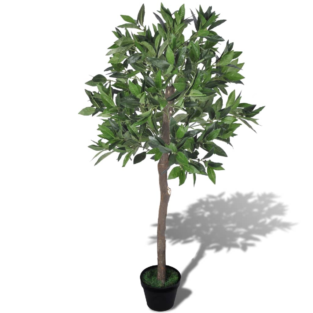 Vidaxl Art Laurier tree with pot 120 cm