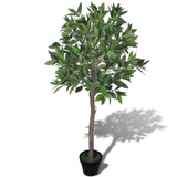 Vidaxl Art Laurier tree with pot 120 cm