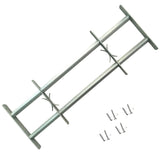 VidaXL Window protection adjustable with 2 cross-rods 500-650 mm