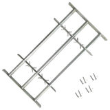 Vidaxl Window protection adjustable with 3 cross-rods 500-650 mm