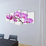 Vidaxl Canvas väggtryck set orkidé 200 x 100 cm
