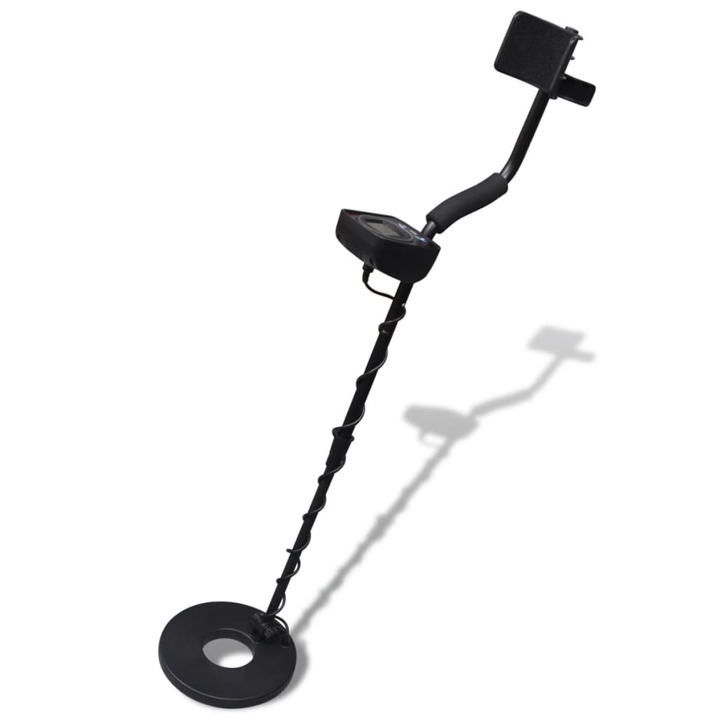 VidaXL Metal Detector with LCD screen search disk 21cm search depth 300 cm