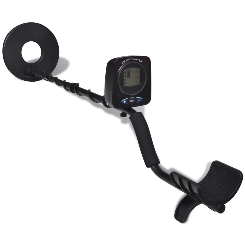 VidaXL Metal Detector with LCD screen search disk 21cm search depth 300 cm