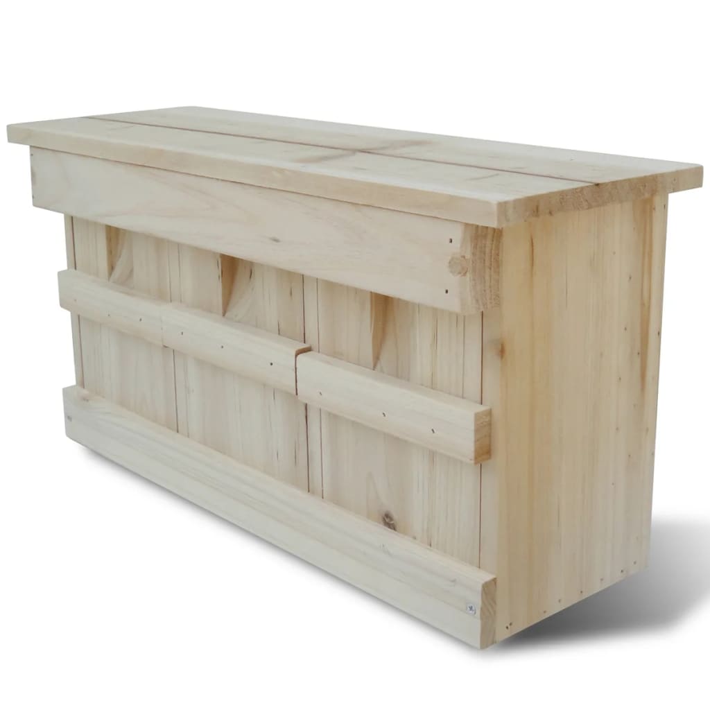 Vidaxl Nest box for house sparrow 44 x 15.5 x 21.5 cm