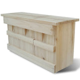 Vidaxl Nest box for house sparrow 44 x 15.5 x 21.5 cm