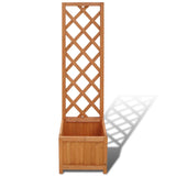 VidaXL Planter with climbing frame 40x30x135 cm