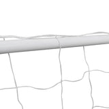 Vidaxl Football Goal com líquido 182x61x122 cm de aço branco