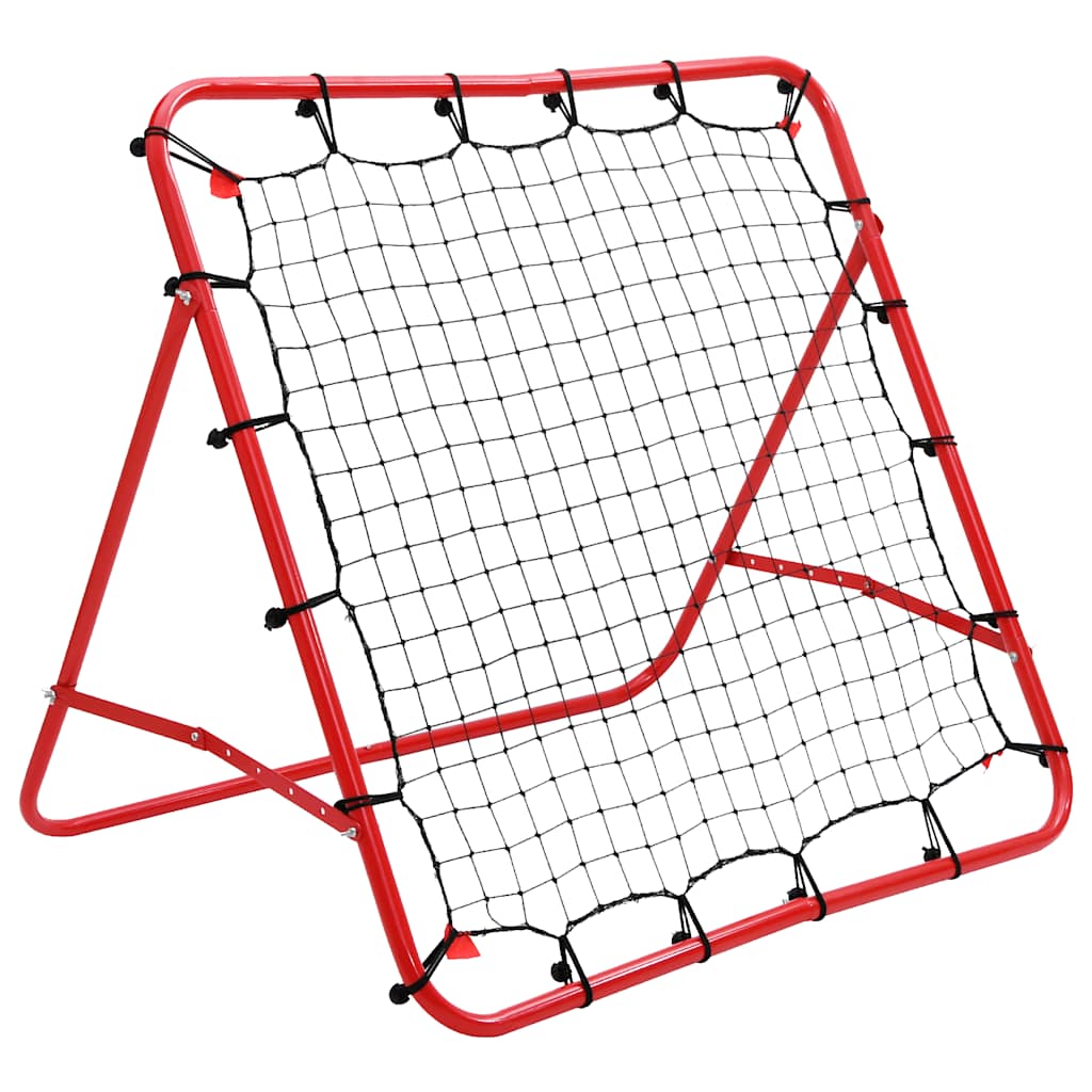 Rebitador de kickback de futebol Vidaxl Ajustável 100x100 cm