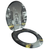 Vidaxl toalety z MDF z New York Dessin