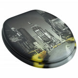 Vidaxl toalety z MDF z New York Dessin