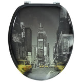 Vidaxl toalety z MDF z New York Dessin