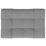 Vidaxl paletna blazina 120 x 80 x 12 cm tkanina siva
