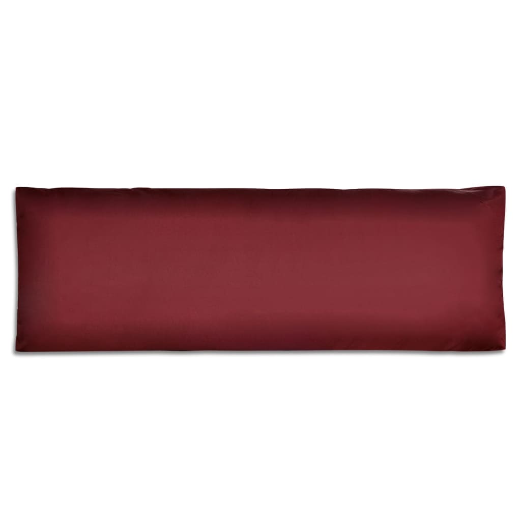 Vidaxl Back cushion upholstered 120x40x10 cm wine red