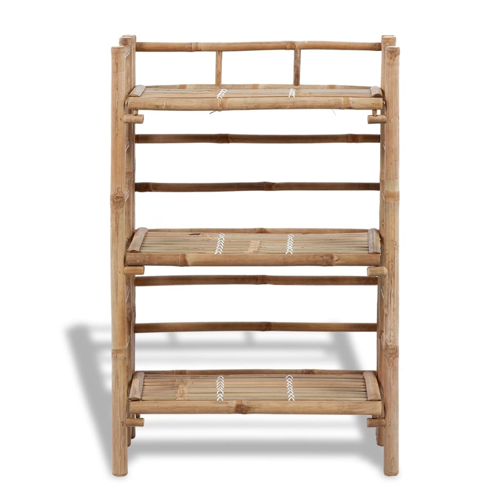 Vidaxl Plant Rack Bamboo med 3 brädor