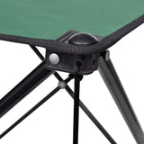 Vidaxl campingbord sammenfoldelig (mørkegrøn)