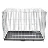Vidaxl Dog Bank składany XL metal