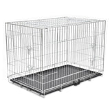 Vidaxl Dog Bank składany xxl metal
