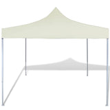 Vidaxl PartyTent pieghevole 3x3 m crema