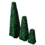 Vidaxl 3-part artificial bXussen set pyramid-shaped