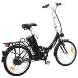 Vidaxl Električno kolo zložljivo z li-ionsko aluminijasto zlitino