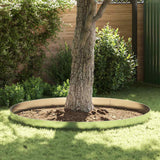 Vidaxl 5 St Grassboard flexível 100x14 cm de aço galvanizado