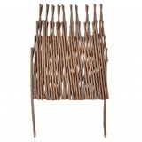 Vidaxl willow fence 5 pcs 170x37 cm