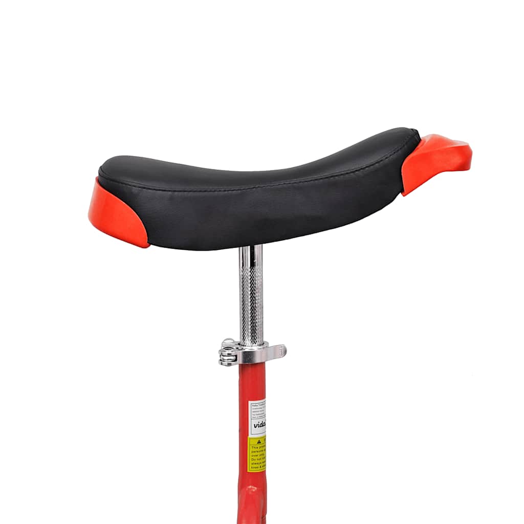 Vidaxl Unicycle Regolable 20 pollici rosso