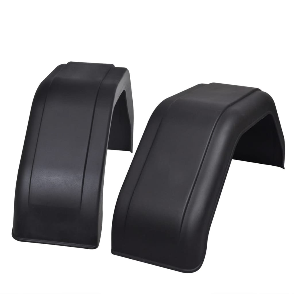 Vidaxl fender for wheels of a trailer 200 x 680 mm 2 sts