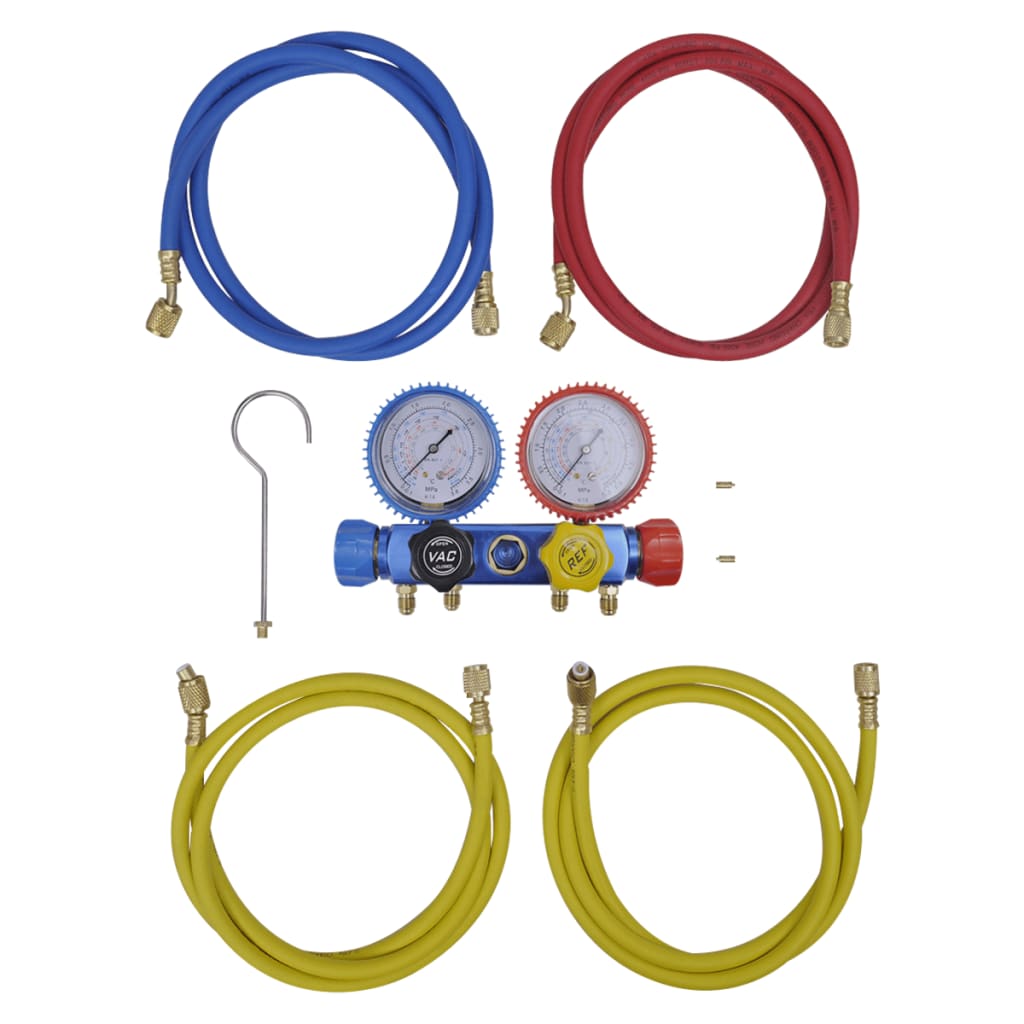 Vidaxl Manometer Set for Airco with 4 directions