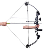 Vidaxl Compound arch for adults with accessories and fiberglass arrows