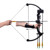 Vidaxl Youth Compoundboog with accessories and aluminum arrows
