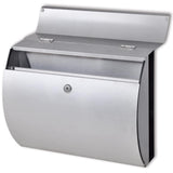 VidaXL Letterbox on Stand Stainless Steel