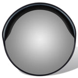 Lusterka ruchu vidaxl do zewnętrznego 30 cm PC Plastikowe czarne