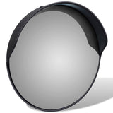 Lusterka ruchu vidaxl do zewnętrznego 30 cm PC Plastikowe czarne
