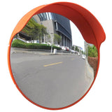 Vidaxl Traffic Mirror pro venku 45 cm PC Plastic Orange