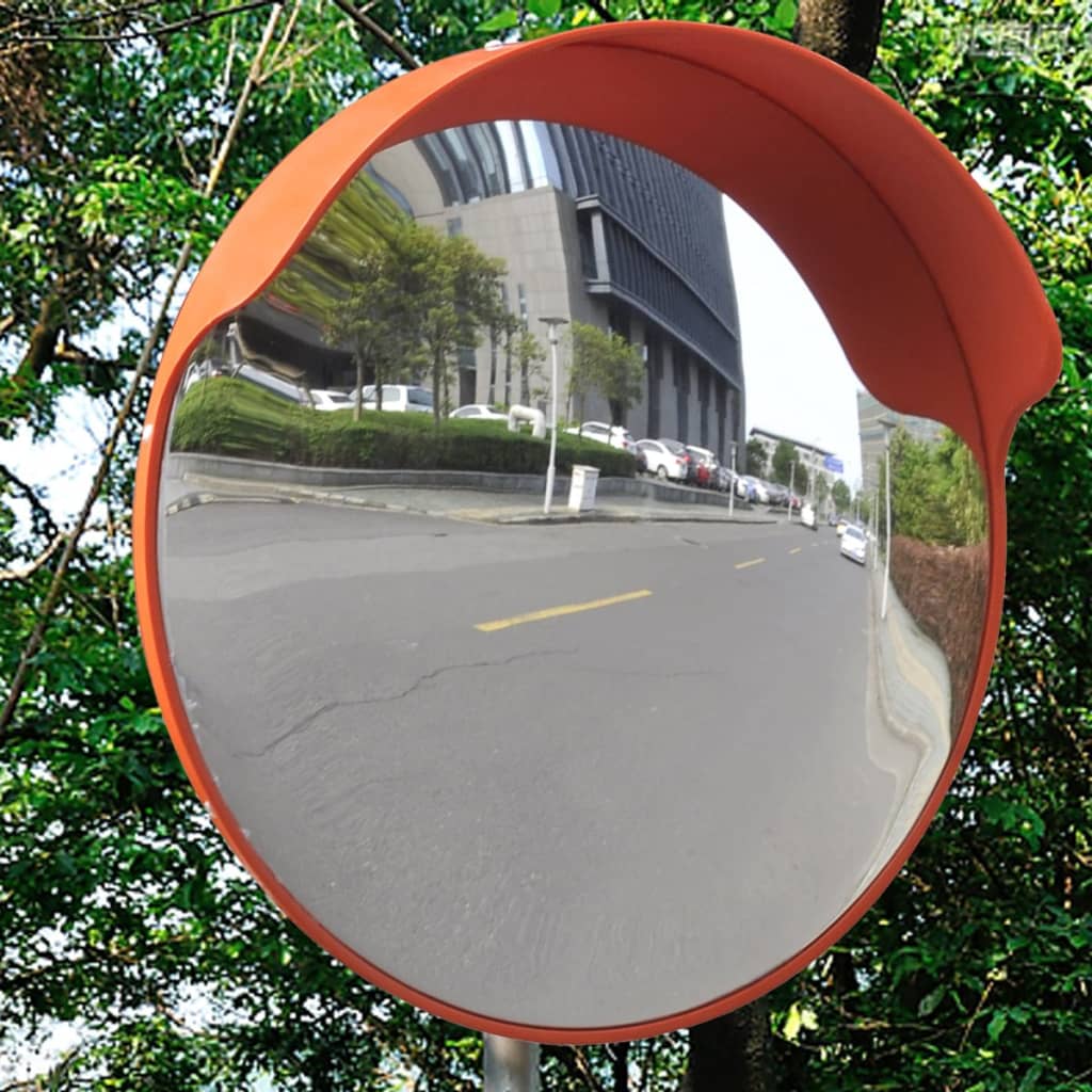 Vidaxl Traffic Mirror pro venku 45 cm PC Plastic Orange