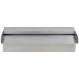 Piscina Vidaxl piscina caduta caduta rettangolare in acciaio inossidabile da 30 cm