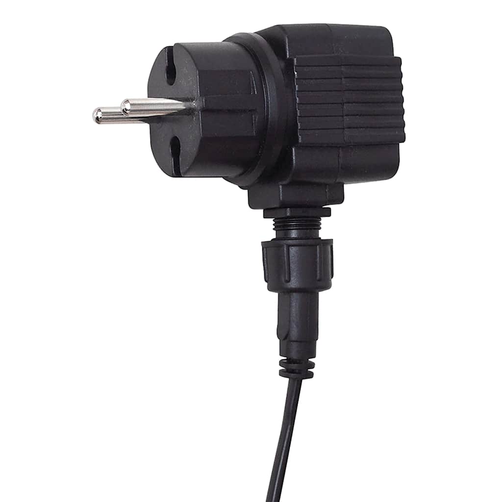 Wodospad basenowy vidaxl z diodami LED prostokątny 30 cm stali nierdzewnej