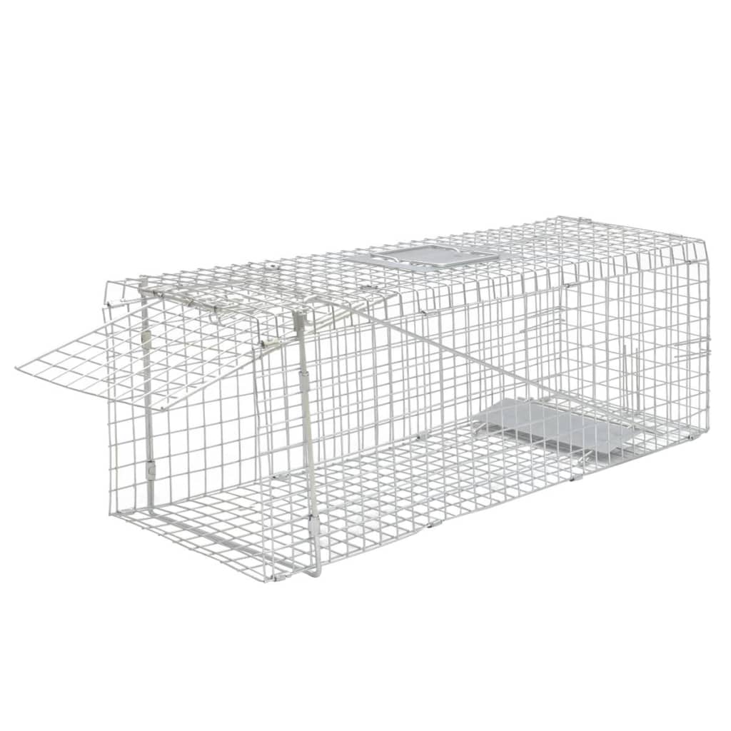 Vidaxl animal -friendly fall 80 cm galvanized