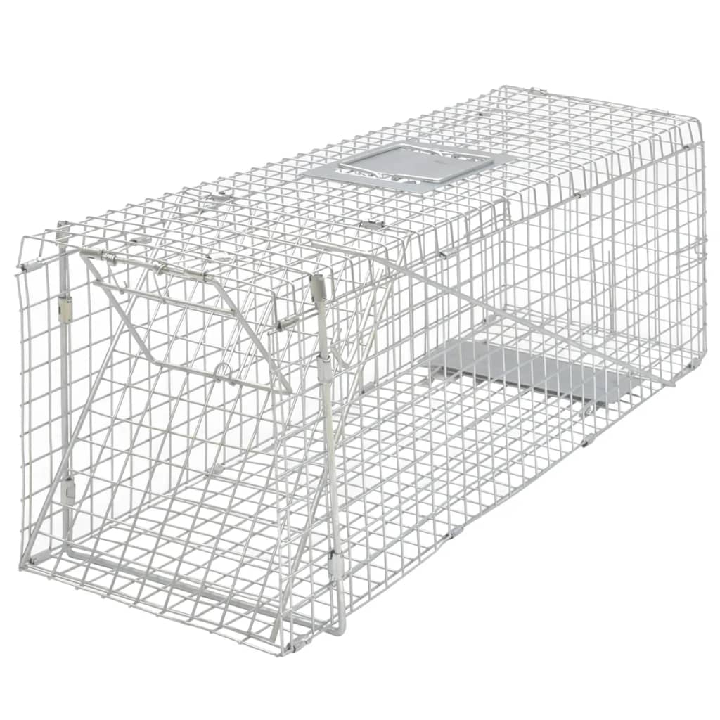 Vidaxl animal -friendly fall 80 cm galvanized