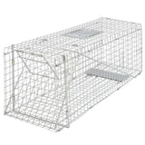Vidaxl animal -friendly fall 80 cm galvanized