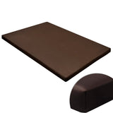 Vidaxl pasja mat ravno kvadrat m rjava