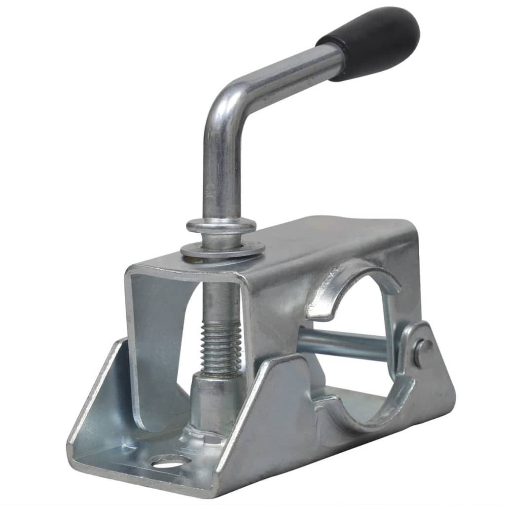 Vidaxl 2 Stützrohre mit 2 Klemmen für 48 mm Nasenrad