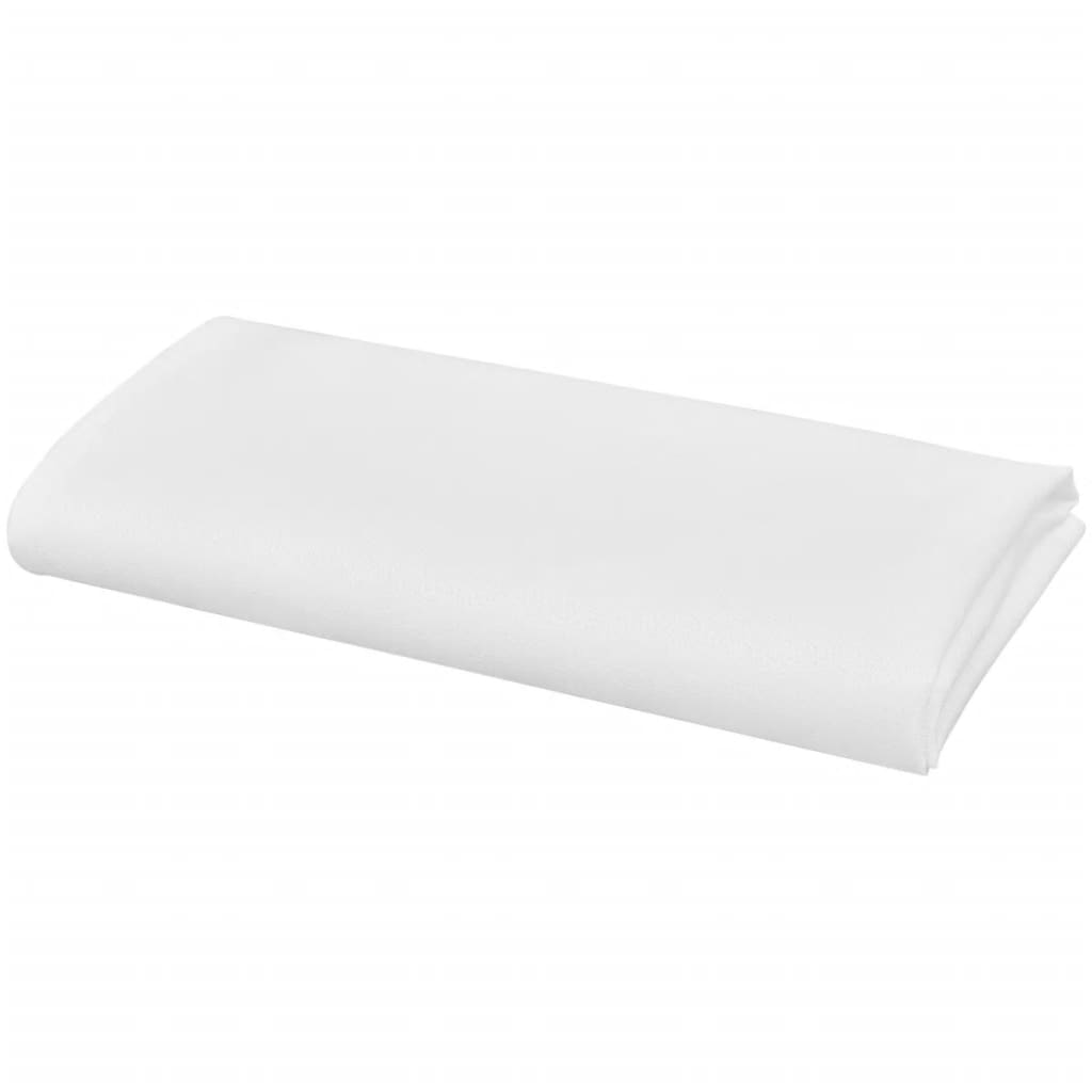 Vidaxl servietter Hvid 50 stykker 50 x 50 cm