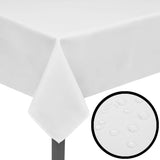 Vidaxl tablete bele 5 kosov 130 x 130 cm