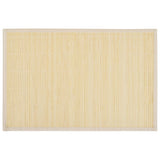 Vidaxl 6 Placemats Bamboo 30 x 45 cm of course