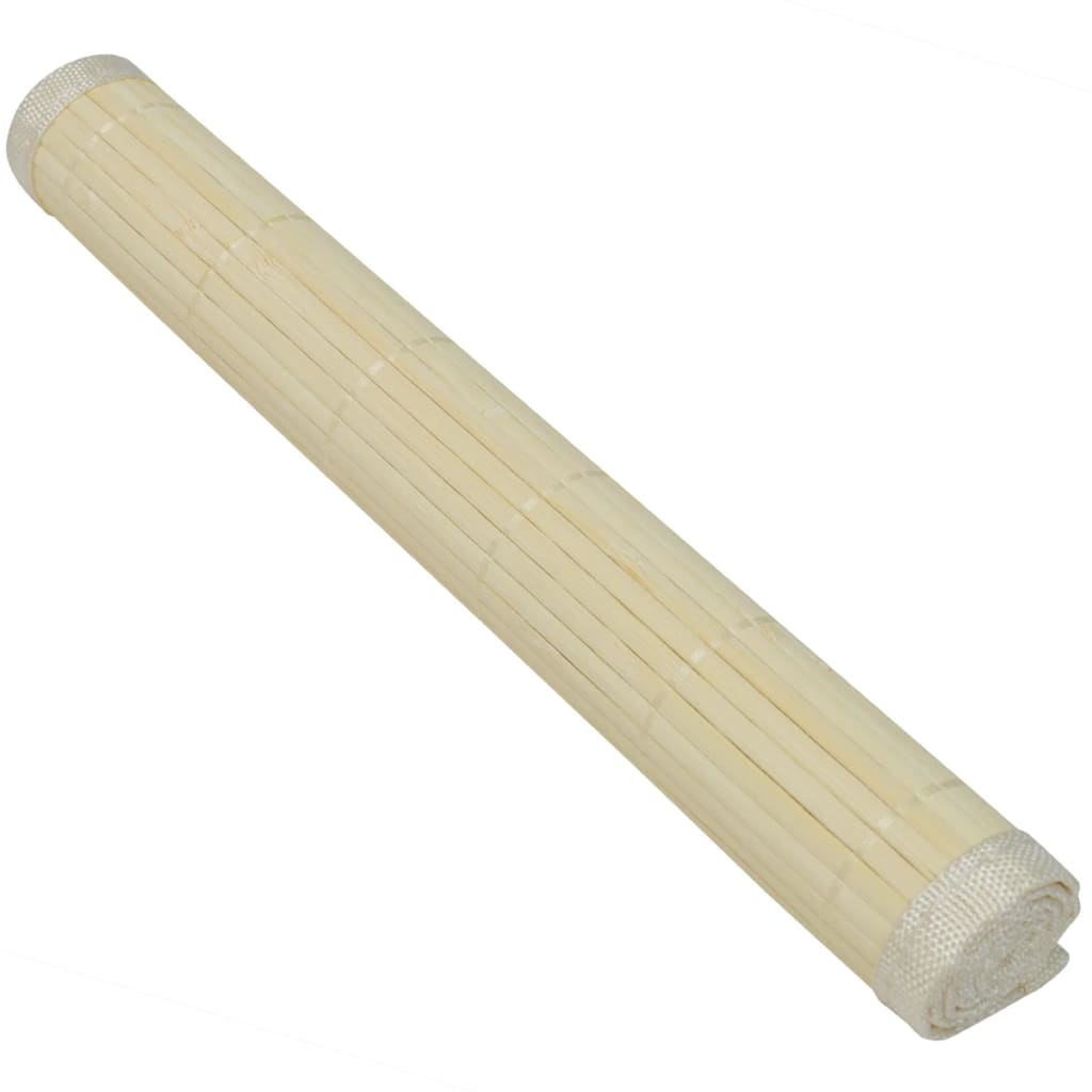 Vidaxl 6 Placemats Bamboo 30 x 45 cm of course