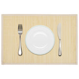 Vidaxl 6 Placemats Bamboo 30 x 45 cm of course