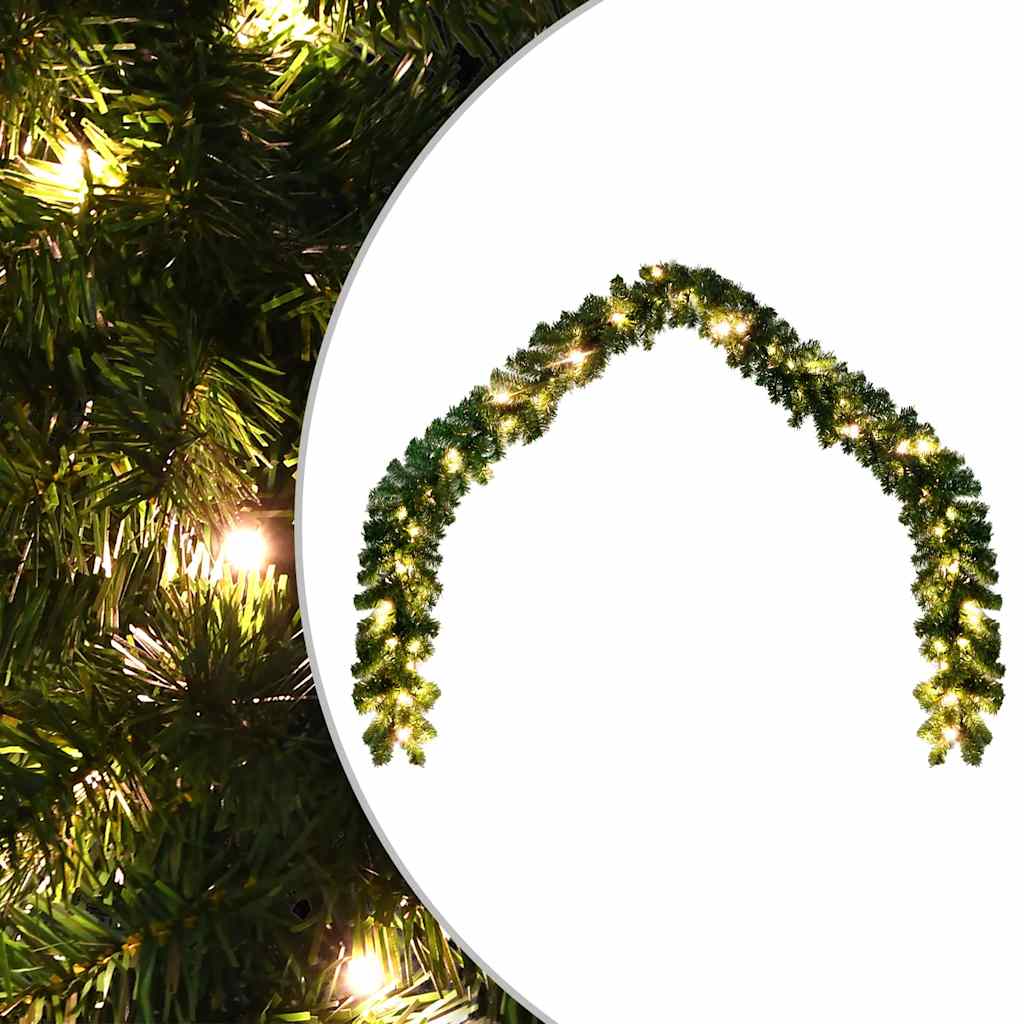 Vidaxl Ghirlanda di Natale con luci a LED 10 m